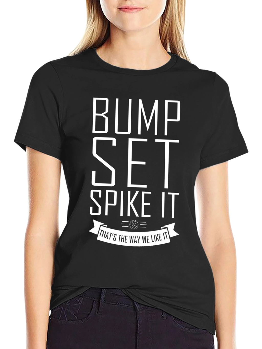 Bump Set Spike It Volleyball T-Shirt