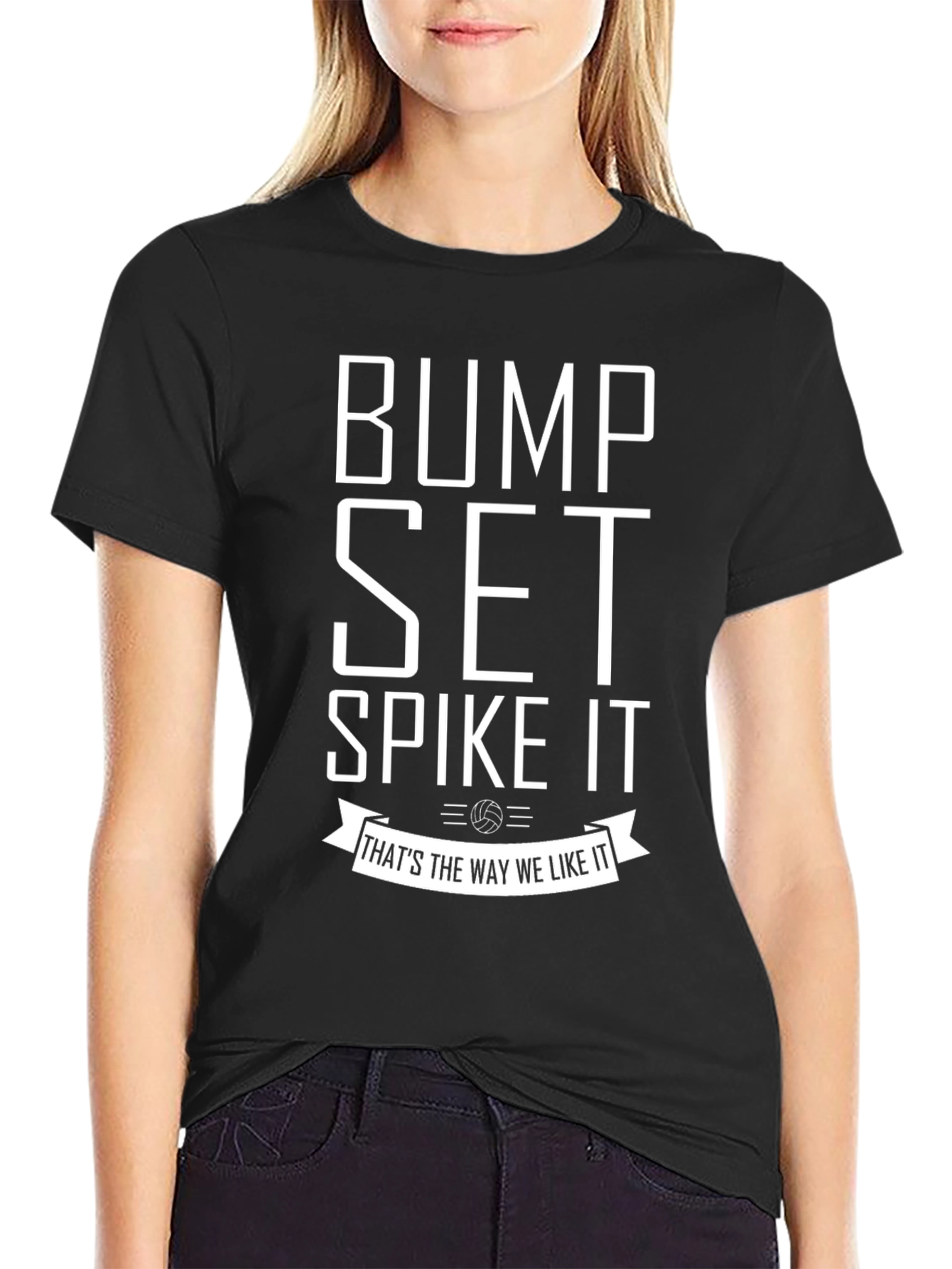 Bump Set Spike It Volleyball T-Shirt