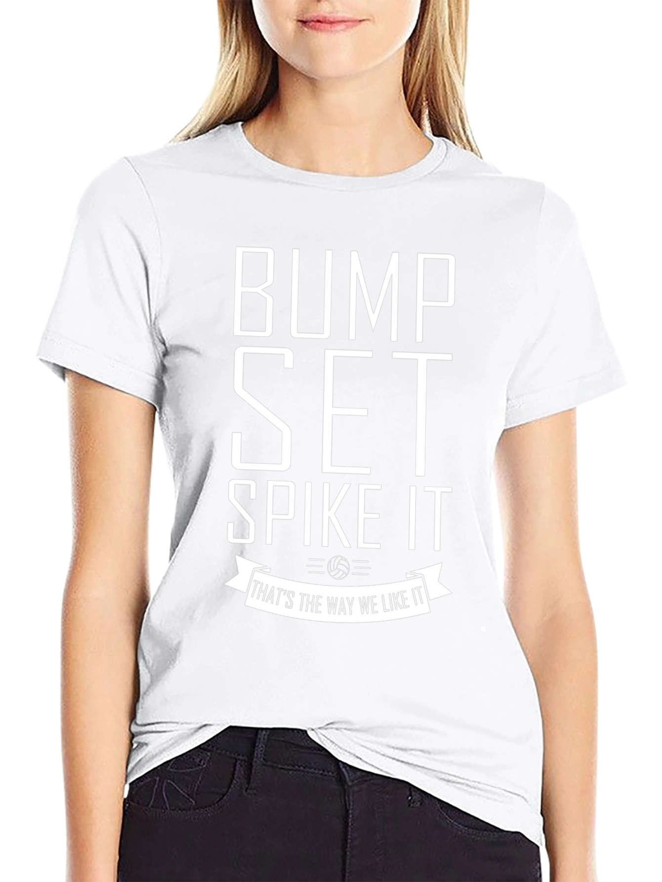 Bump Set Spike It Volleyball T-Shirt