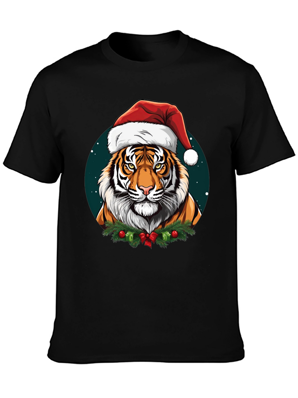 Festive Tiger Graphic Tee