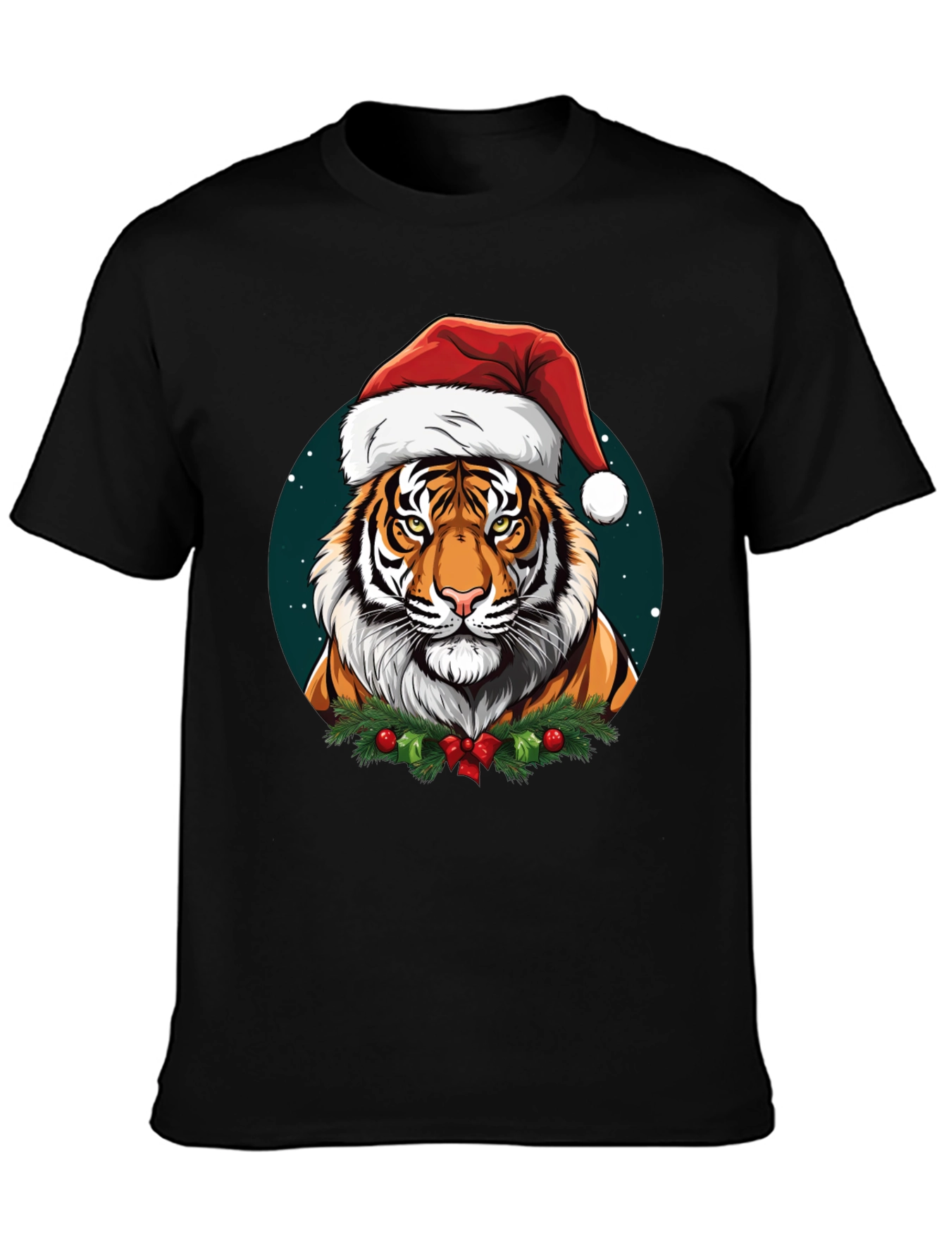 Festive Tiger Graphic Tee