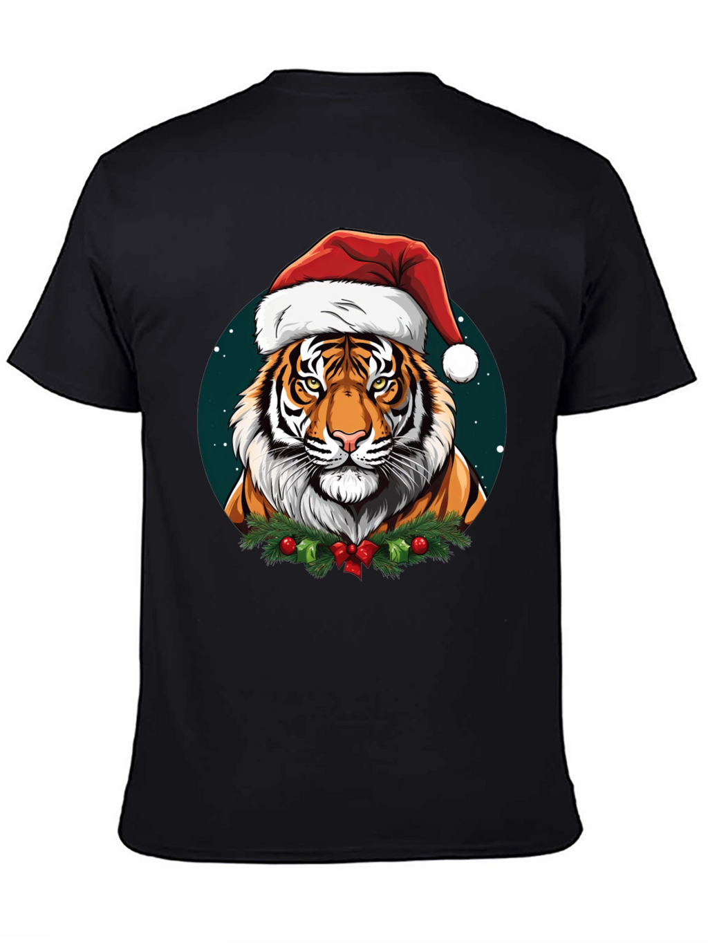 Festive Tiger Graphic Tee