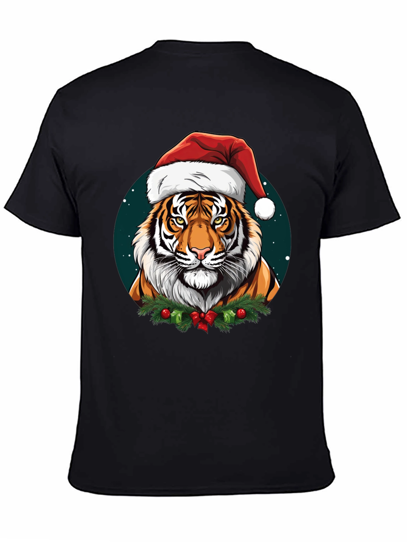 Festive Tiger Graphic Tee
