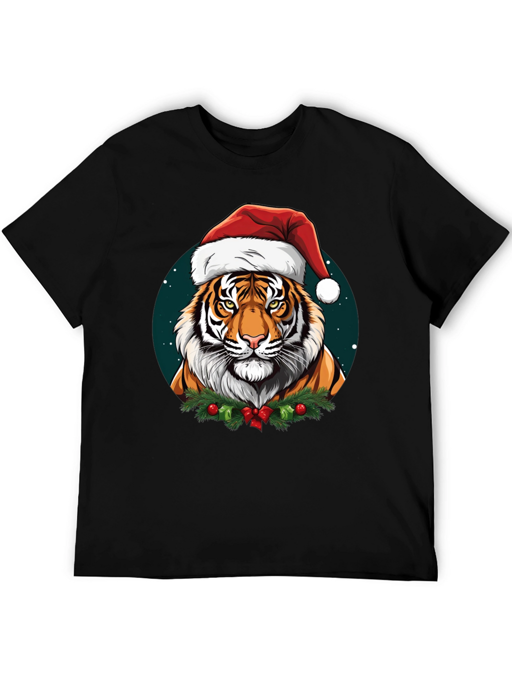 Festive Tiger Graphic Tee