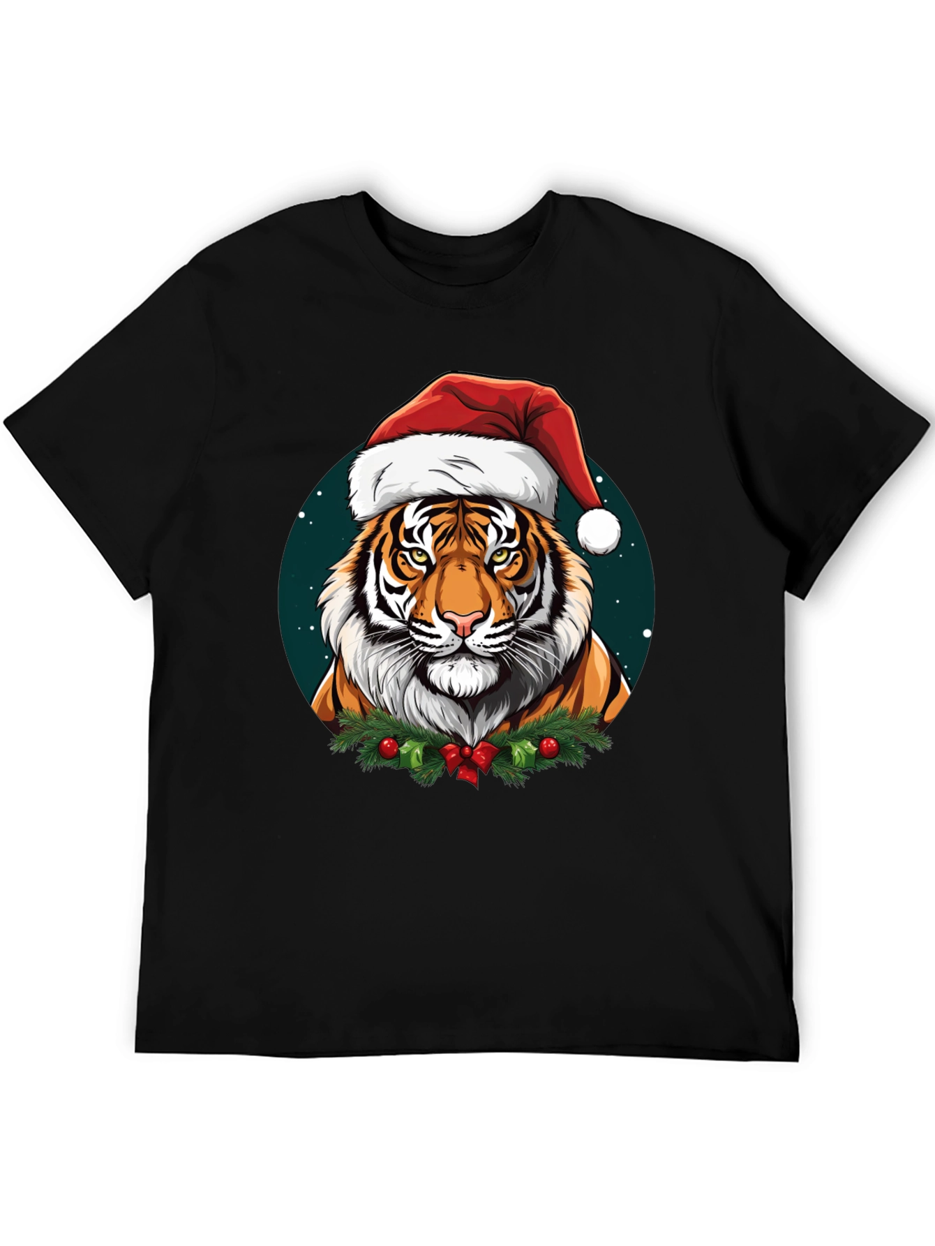 Festive Tiger Graphic Tee