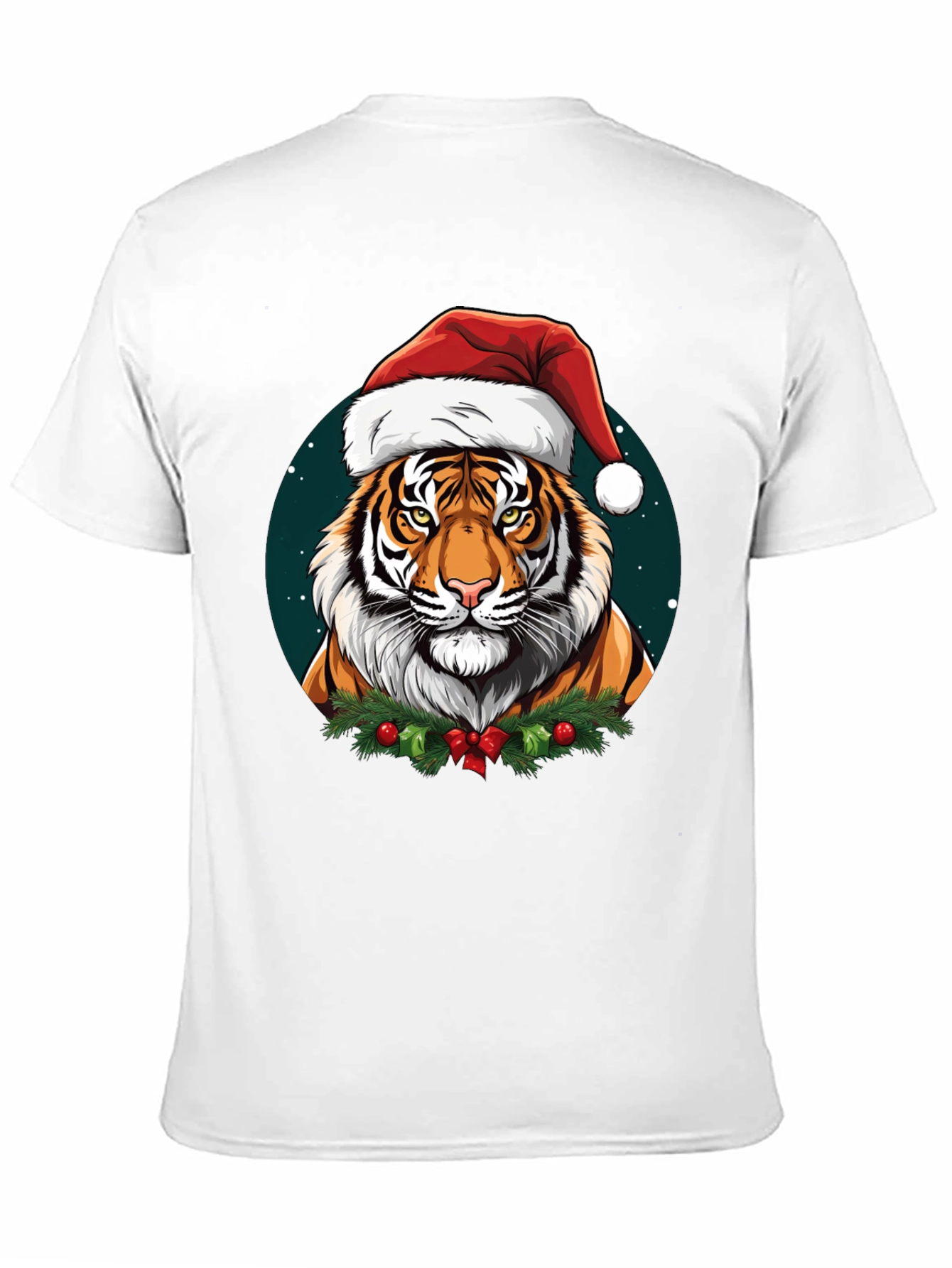 Festive Tiger Graphic Tee