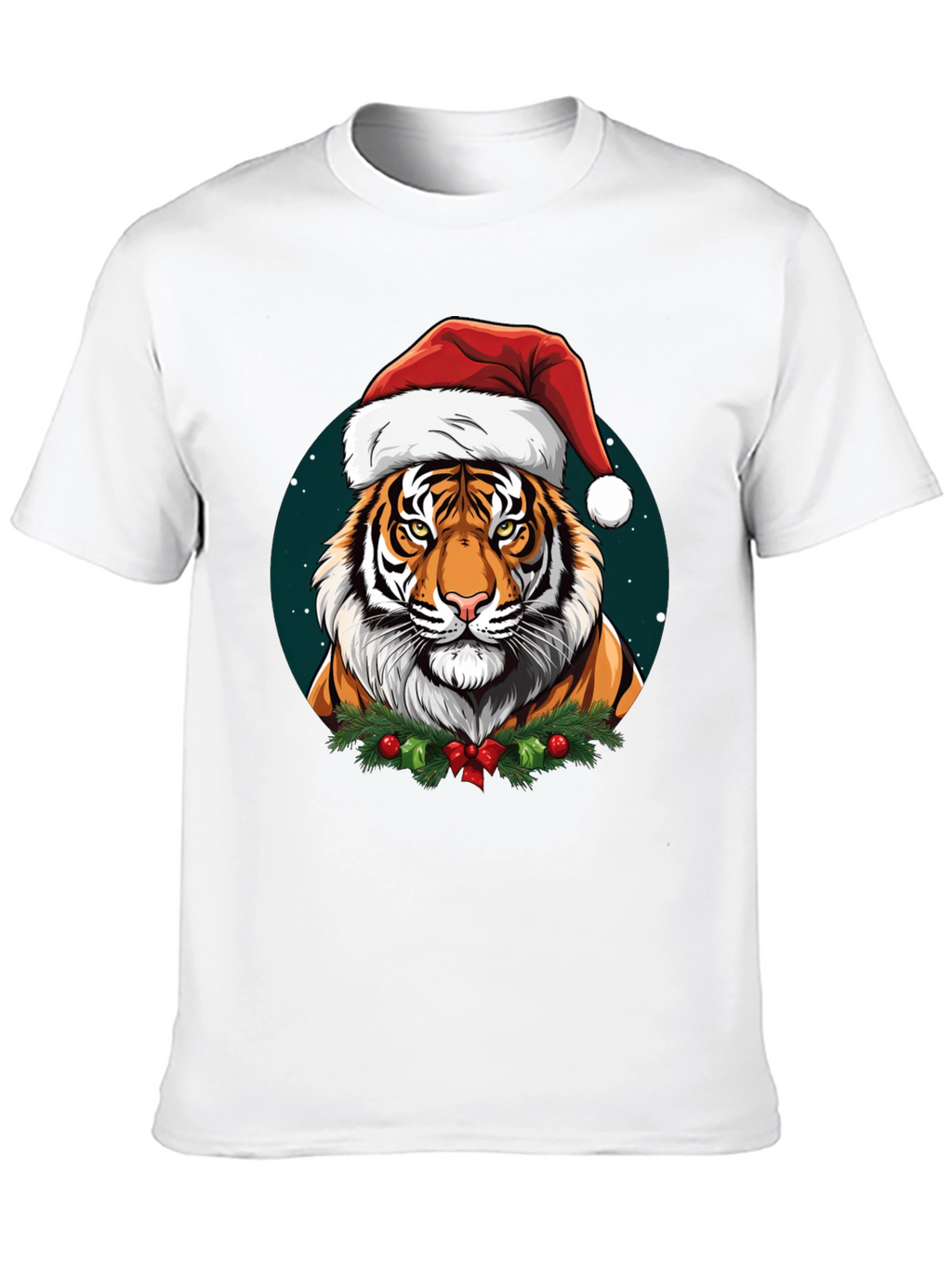 Festive Tiger Graphic Tee