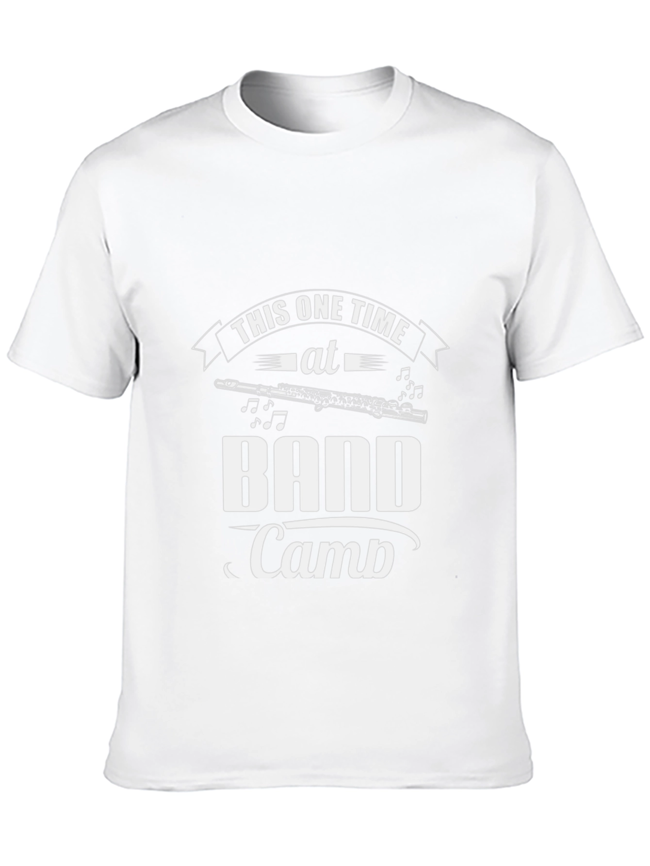 Band Camp Flute T-Shirt - Musician Humor Tee