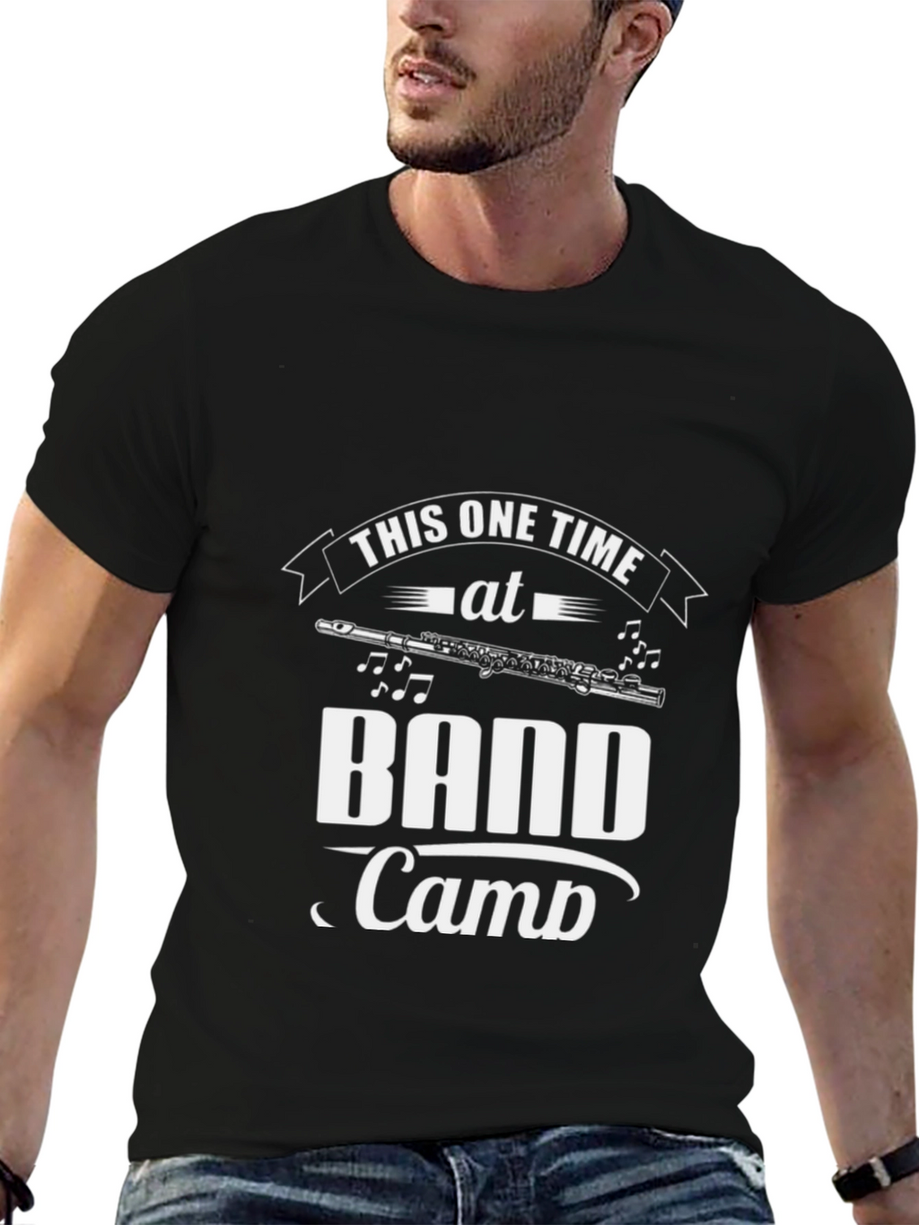 Band Camp Flute T-Shirt - Musician Humor Tee