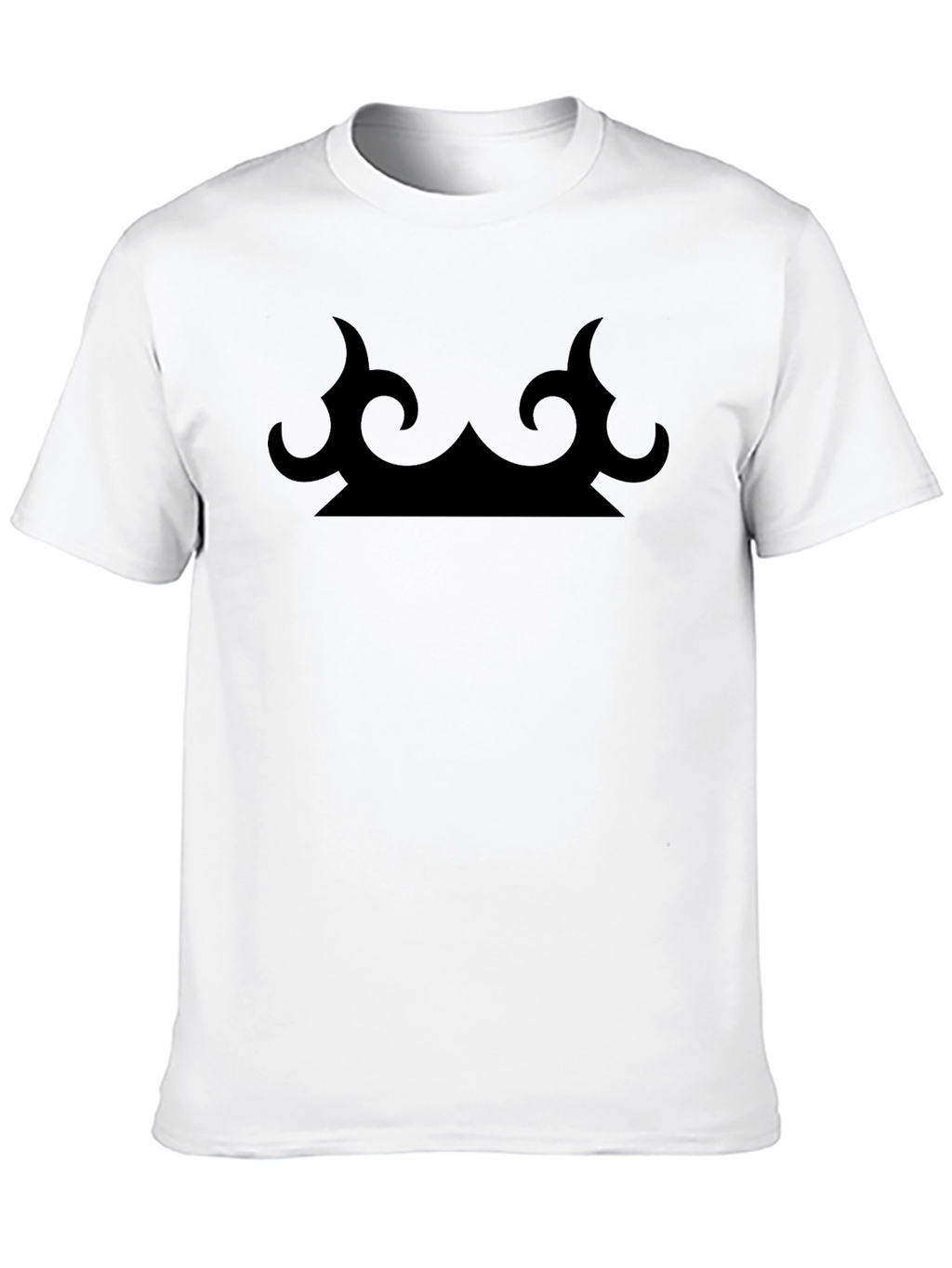 Abstract Crown Graphic T-Shirt