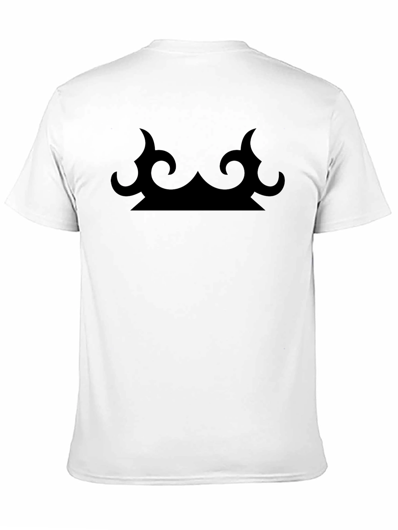 Abstract Crown Graphic T-Shirt