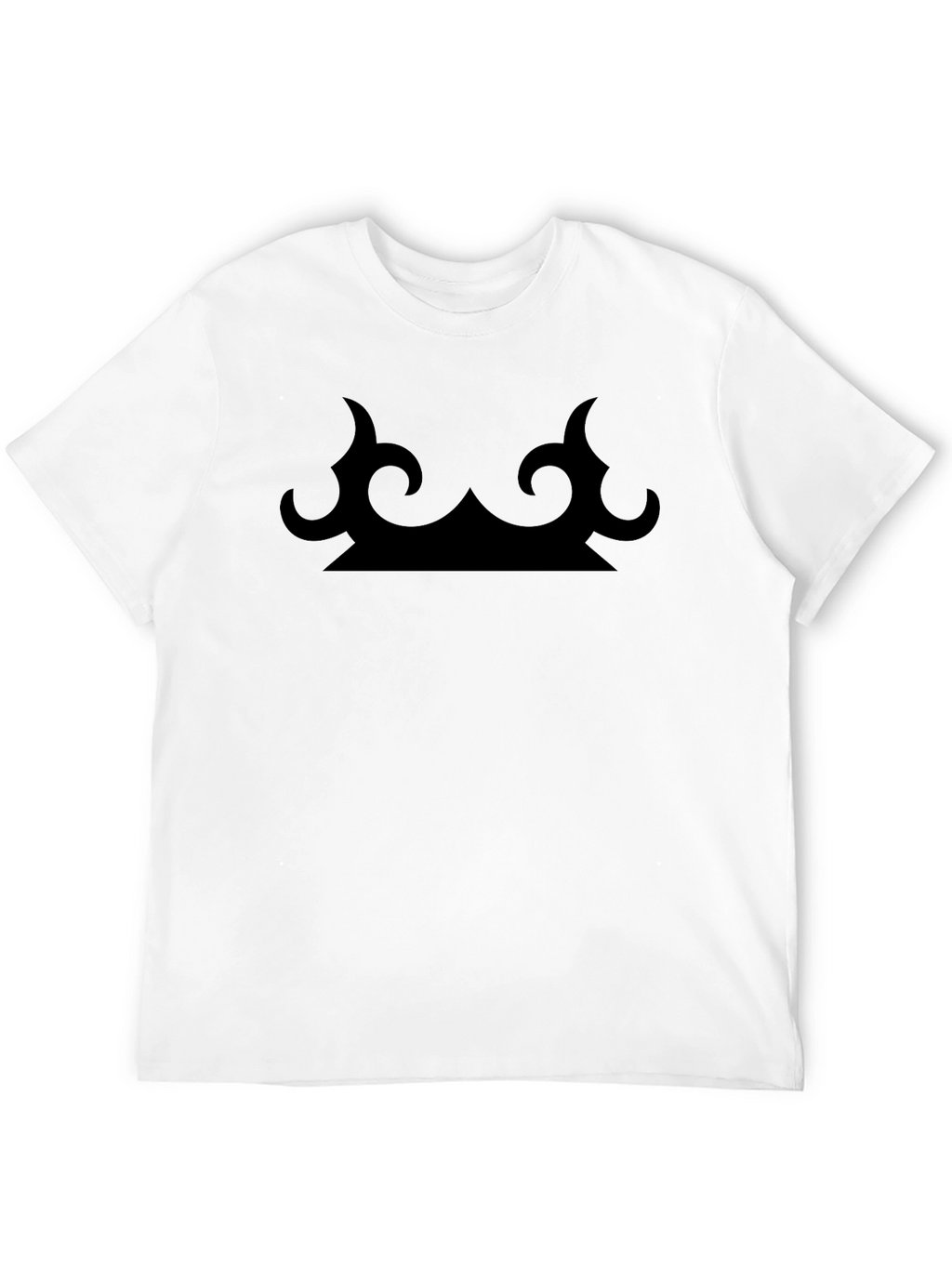 Abstract Crown Graphic T-Shirt