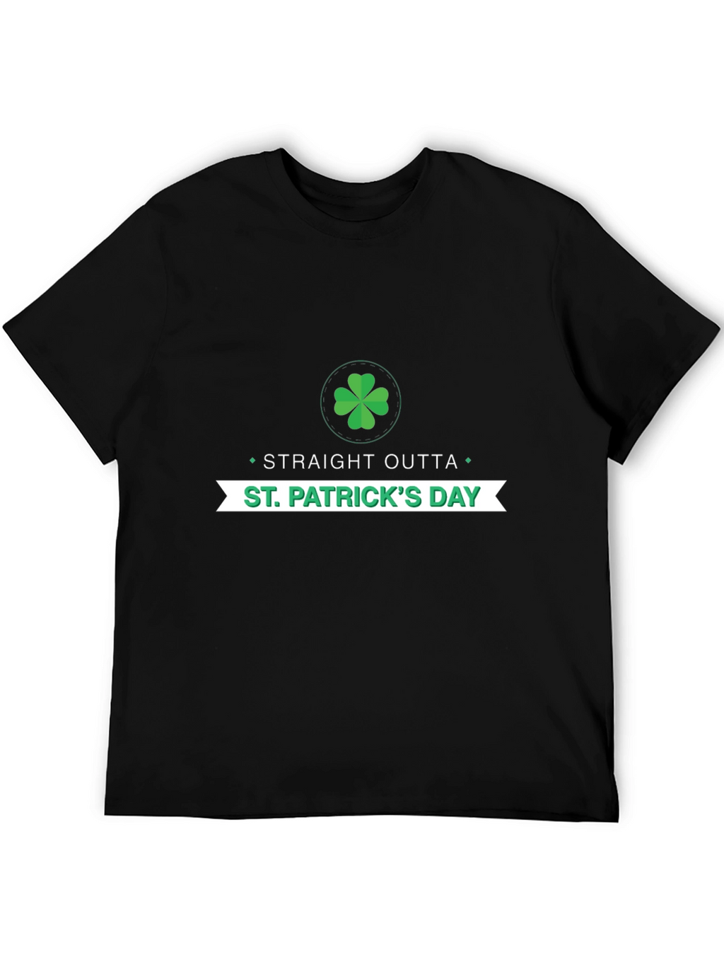 St. Patricks Day Straight Outta Graphic Tee