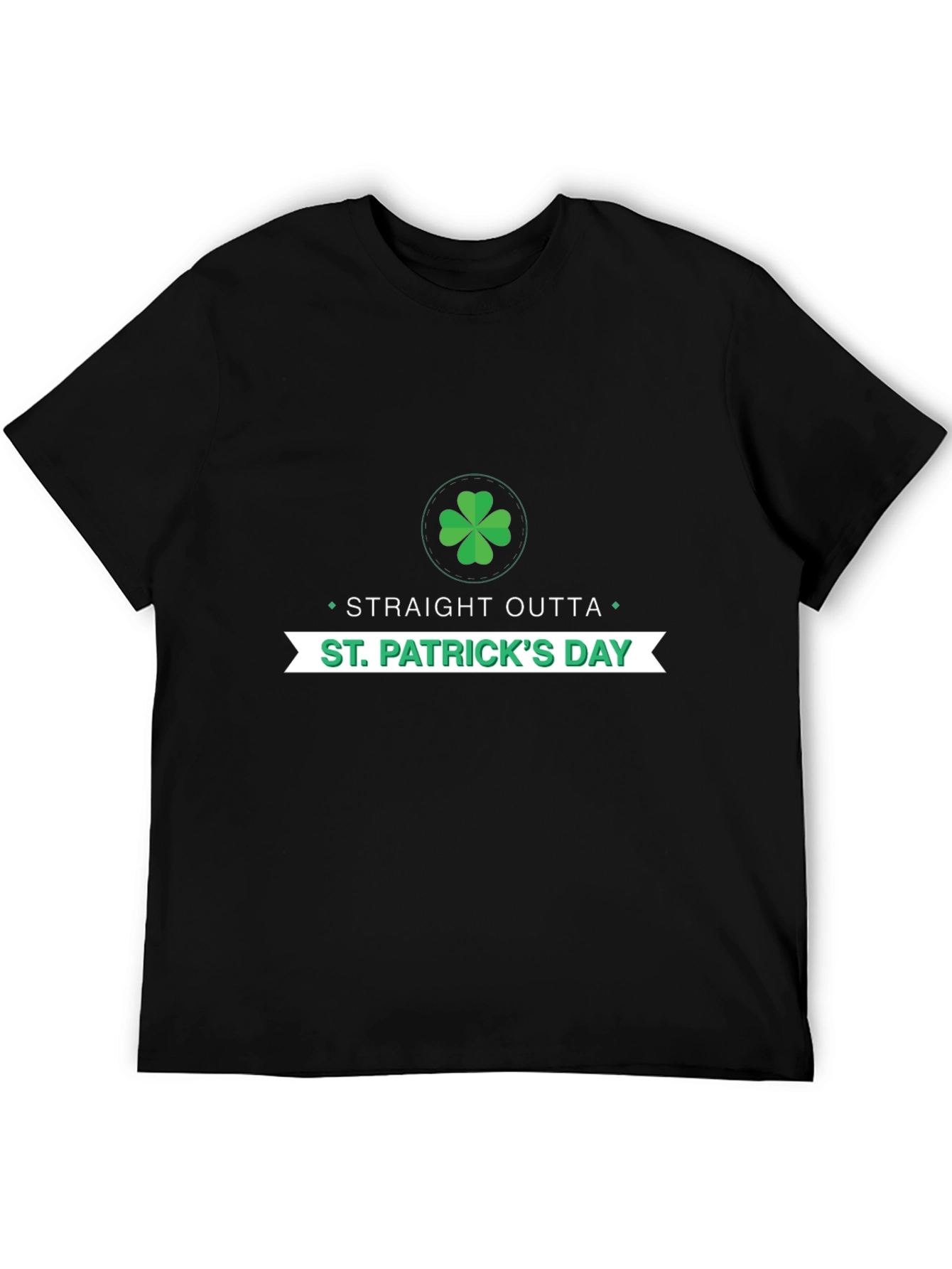St. Patricks Day Straight Outta Graphic Tee