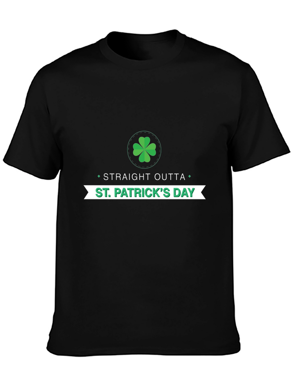 St. Patricks Day Straight Outta Graphic Tee