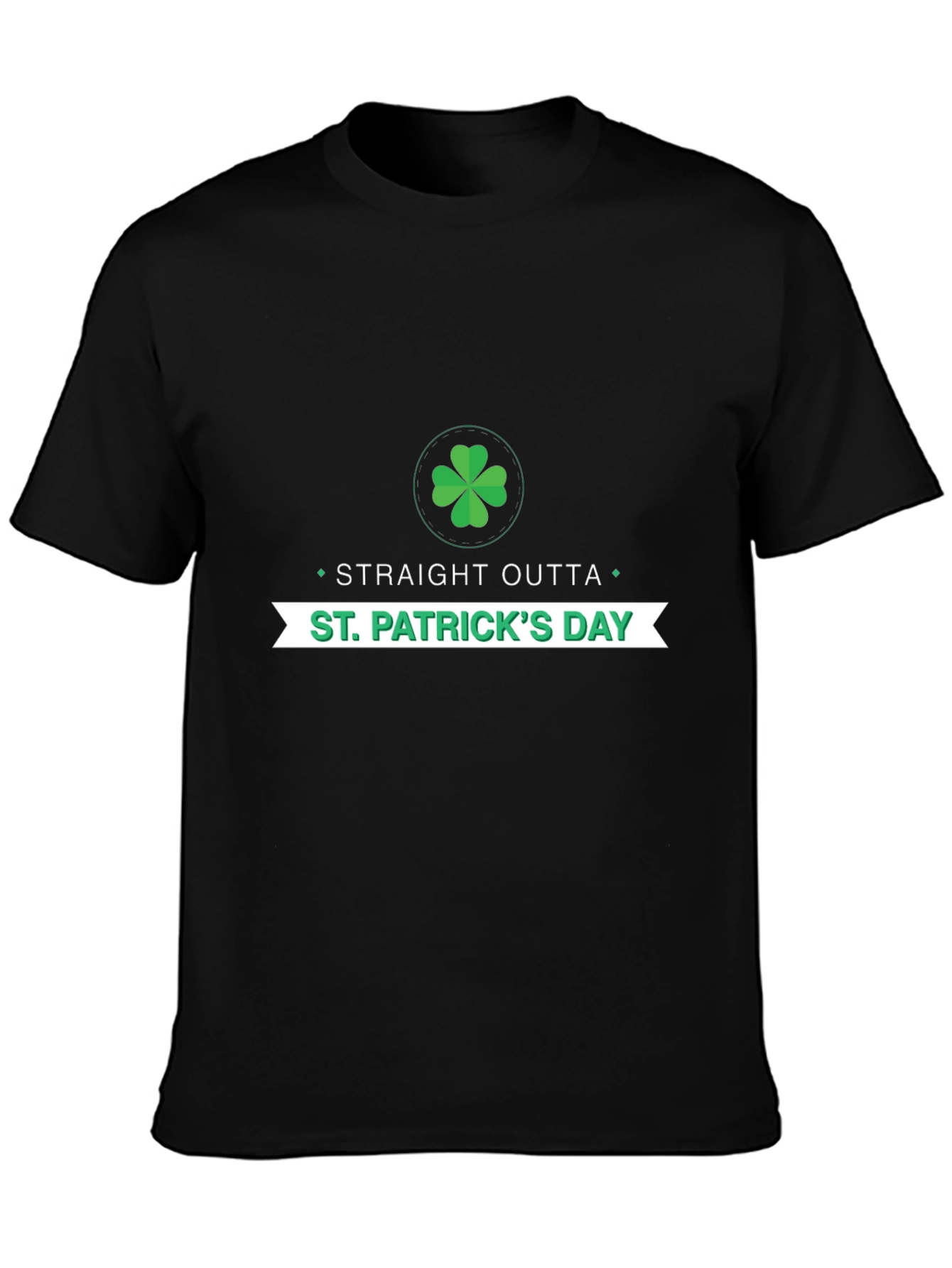 St. Patricks Day Straight Outta Graphic Tee