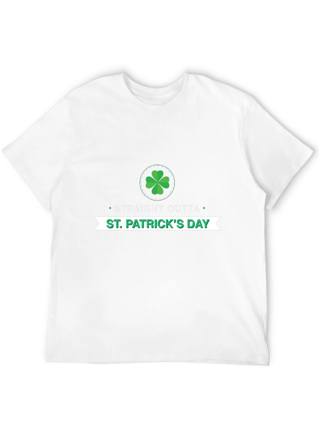St. Patricks Day Straight Outta Graphic Tee
