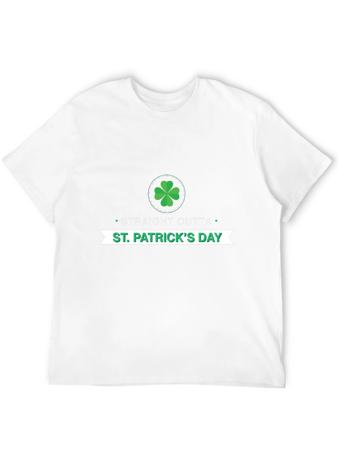 St. Patricks Day Straight Outta Graphic Tee