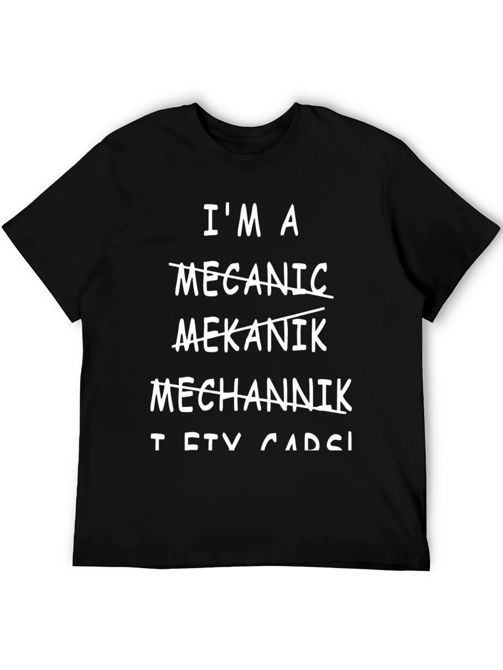 Funny Mechanic T-Shirt - Mechanic Definition