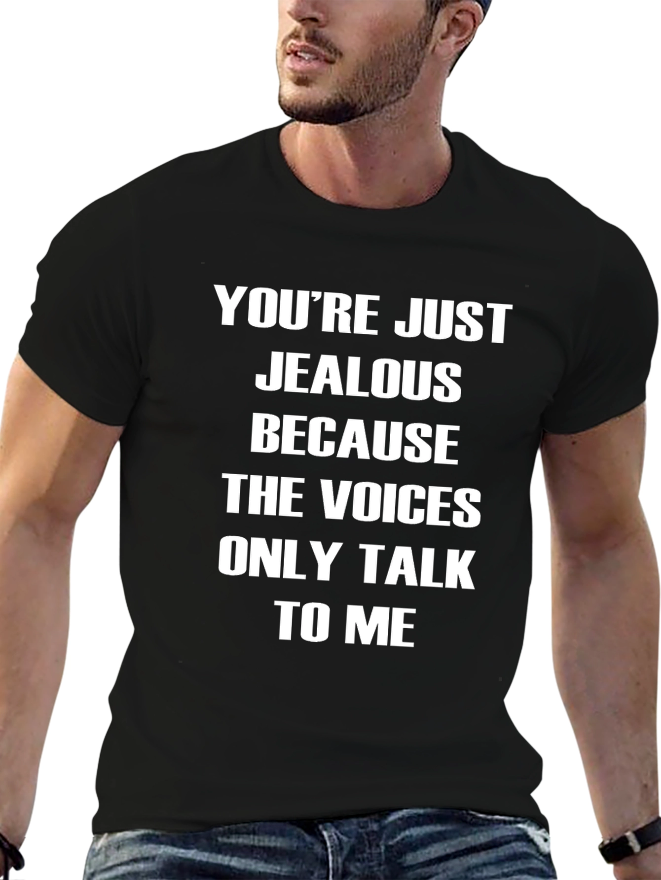 Jealous Voices T-Shirt - Bold Graphic Tee