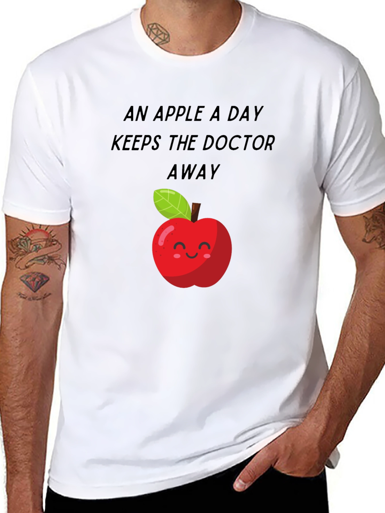 Apple a Day T-Shirt - Keep the Doctor Away