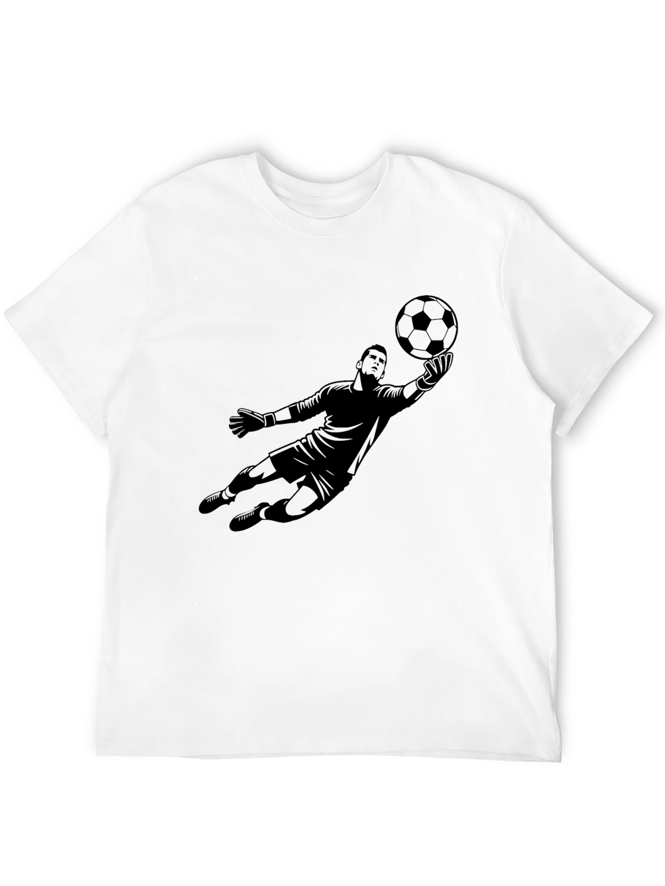 Goalkeeper Graphic Tee - Stylish Soccer Shirt