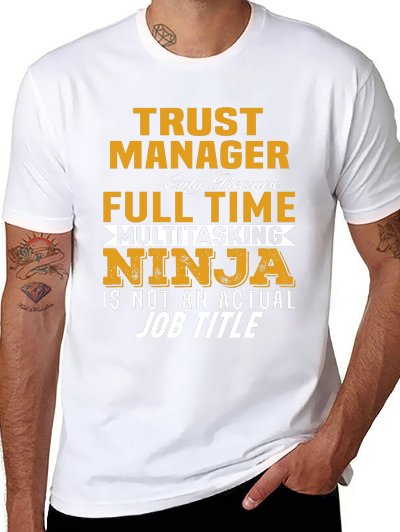 Trust Manager Full Time Ninja T-Shirt