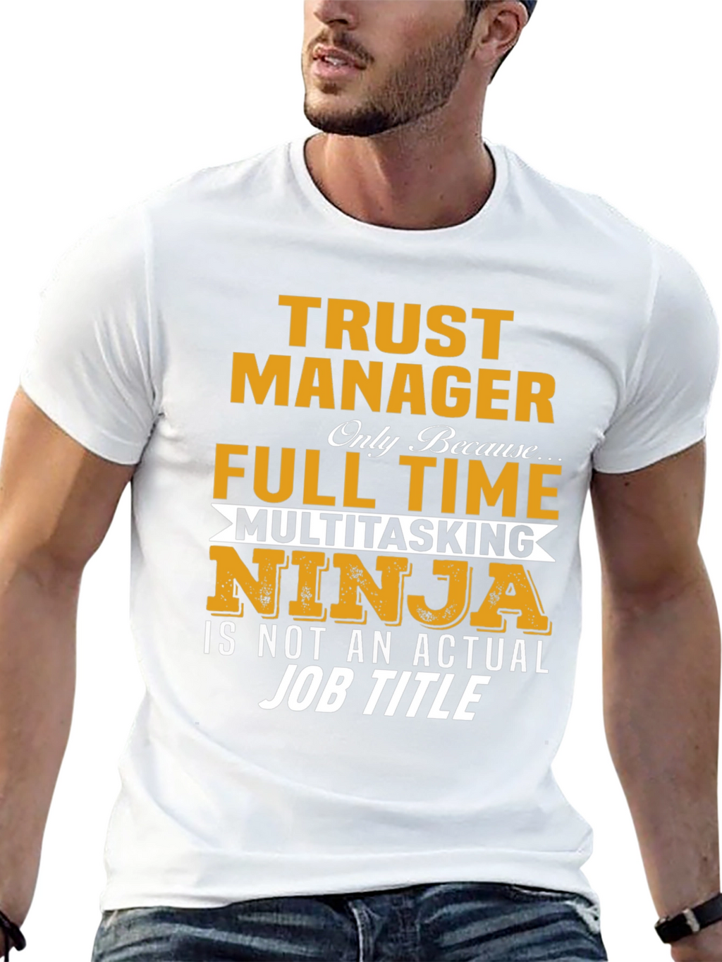 Trust Manager Full Time Ninja T-Shirt