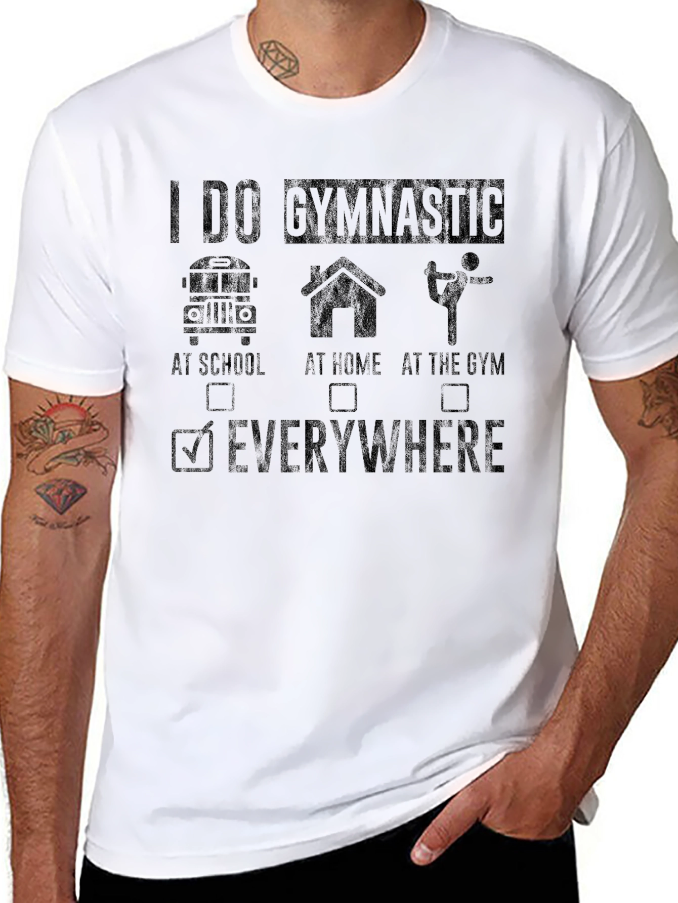 Gymnastics Everywhere T-Shirt