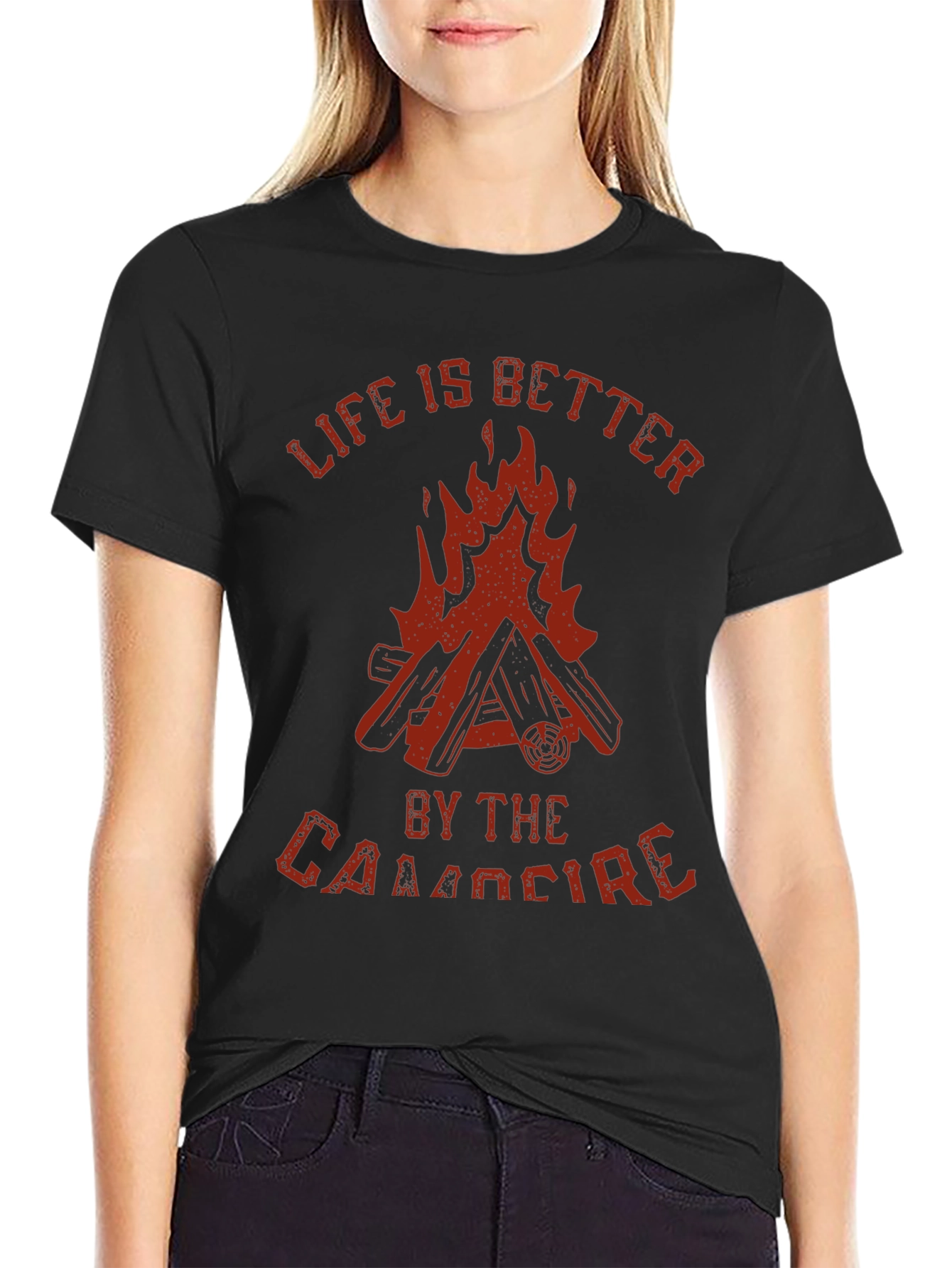 Campfire T-Shirt: Life Is Better By The Campfire