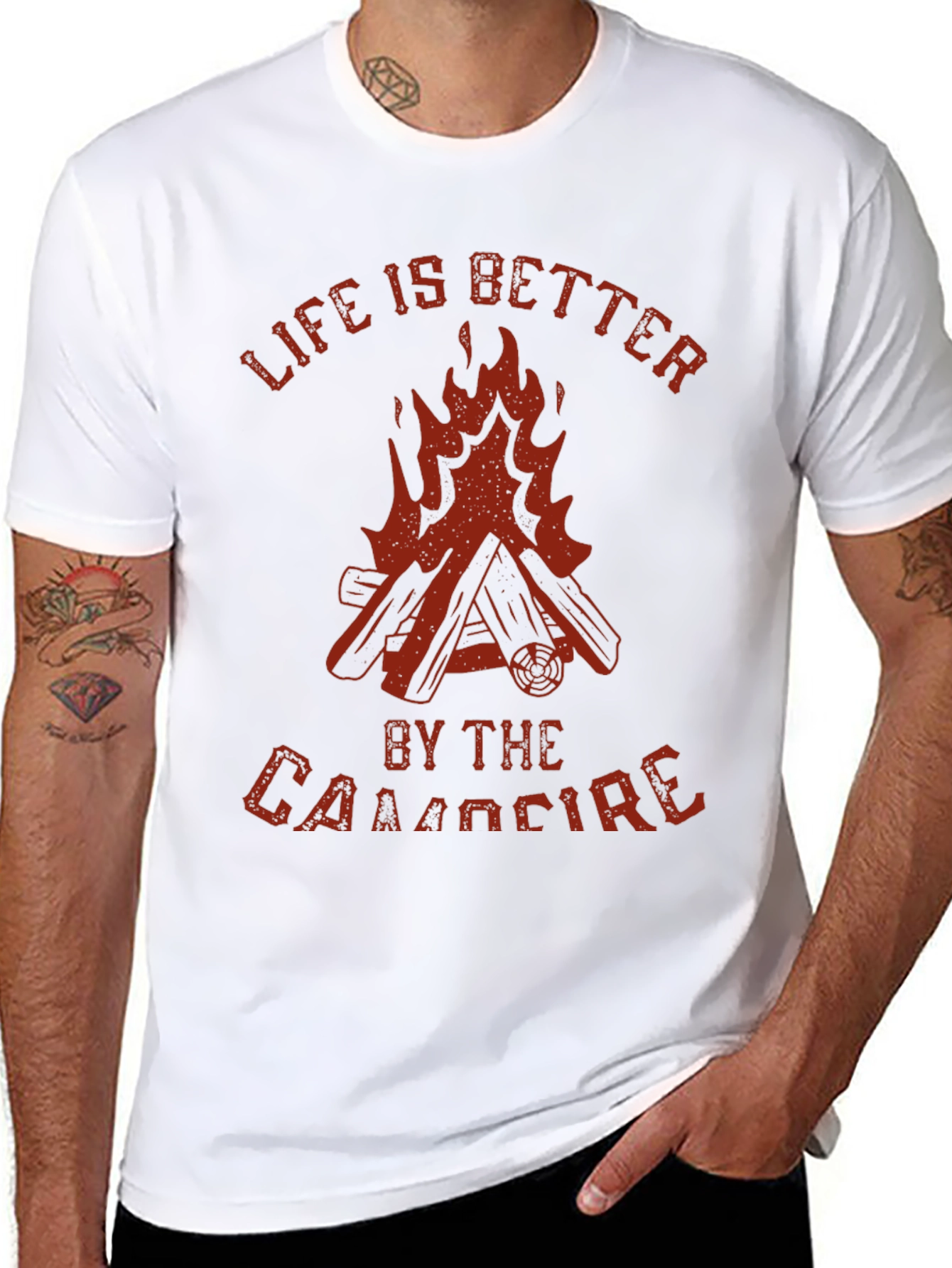Campfire T-Shirt: Life Is Better By The Campfire