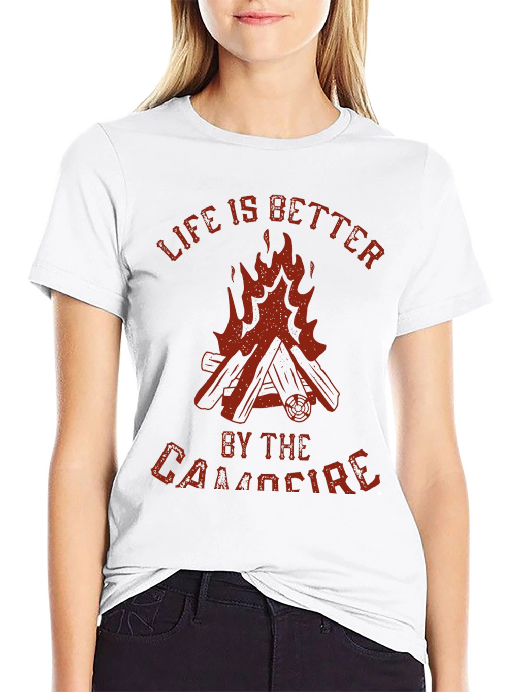Campfire T-Shirt: Life Is Better By The Campfire