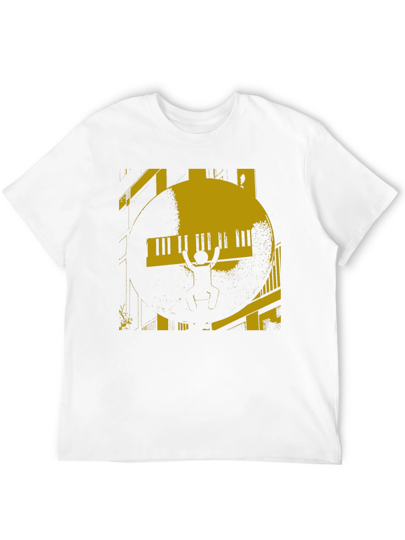 Piano Graphic Black T-Shirt