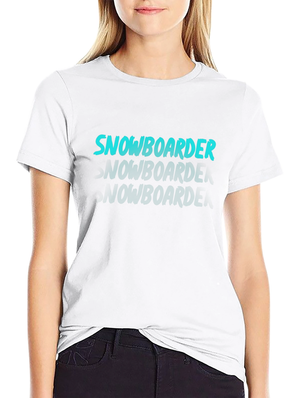 Snowboarder Graphic Tee - Cool Winter Sports T-Shirt