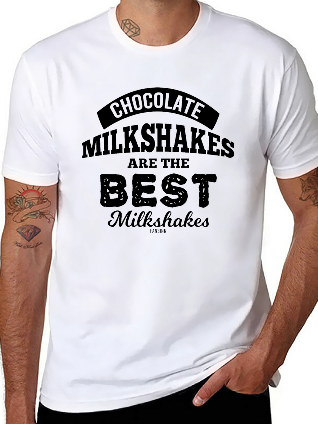 Chocolate Milkshake Graphic T-Shirt