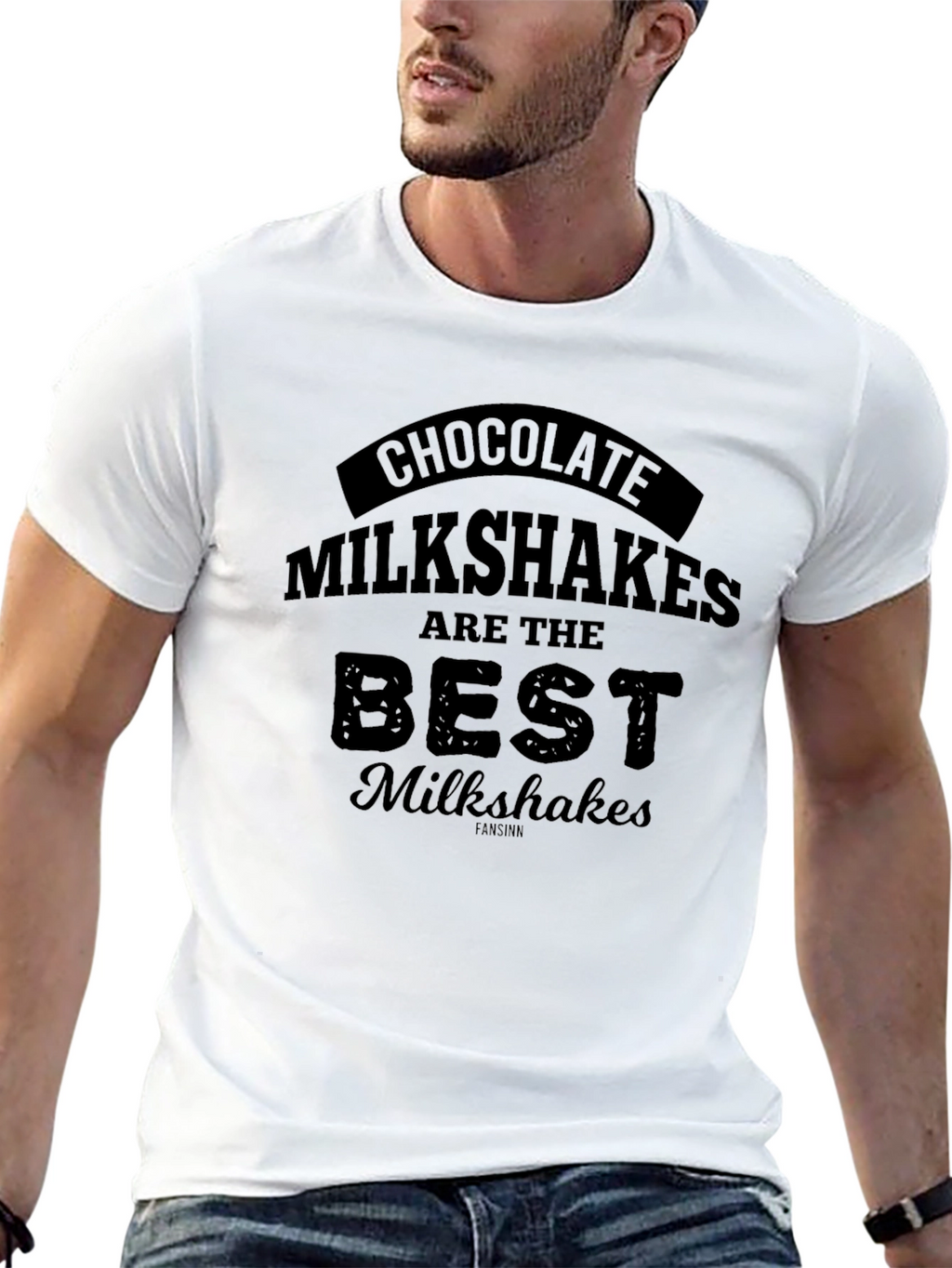 Chocolate Milkshake Graphic T-Shirt