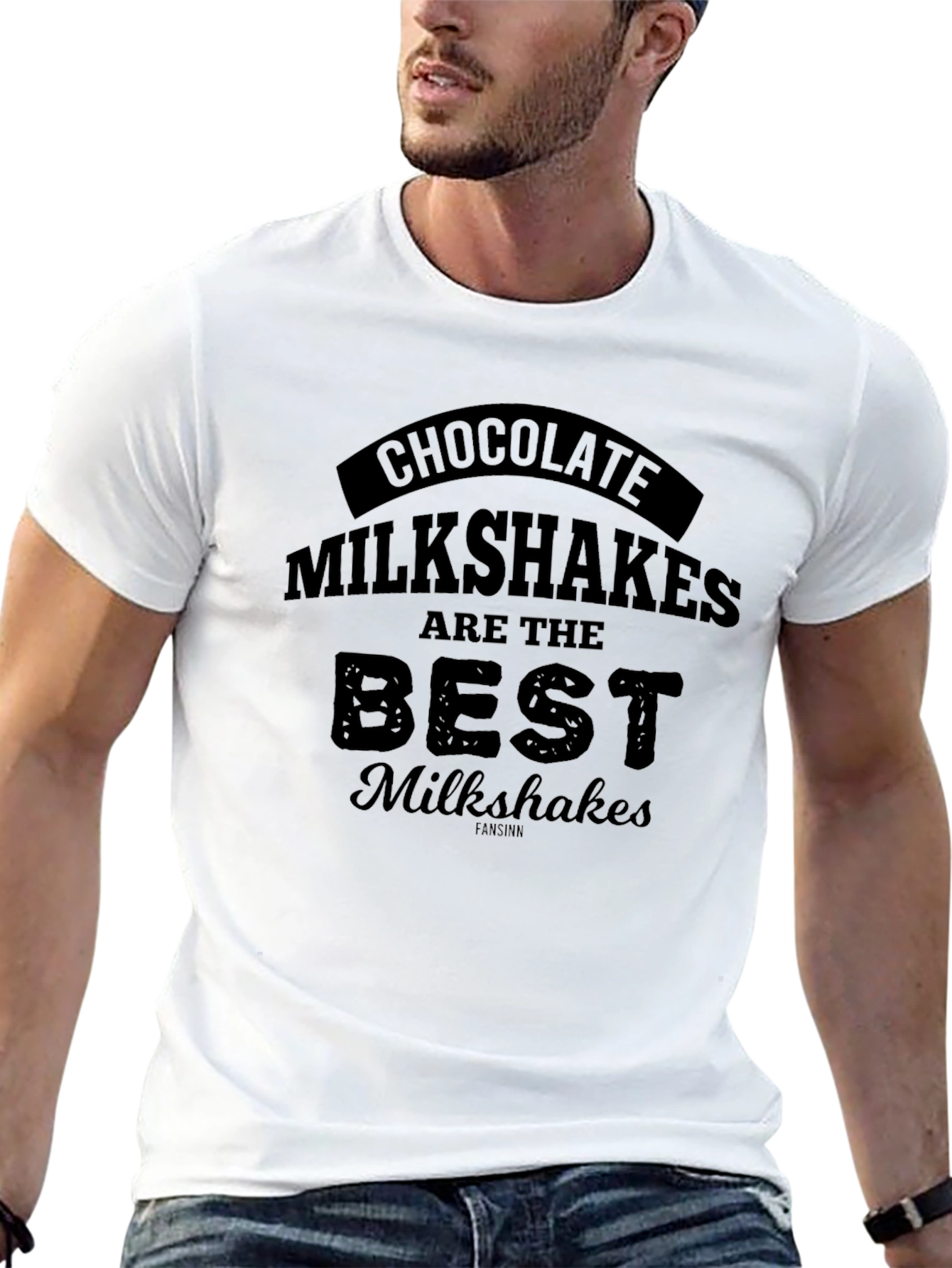 Chocolate Milkshake Graphic T-Shirt