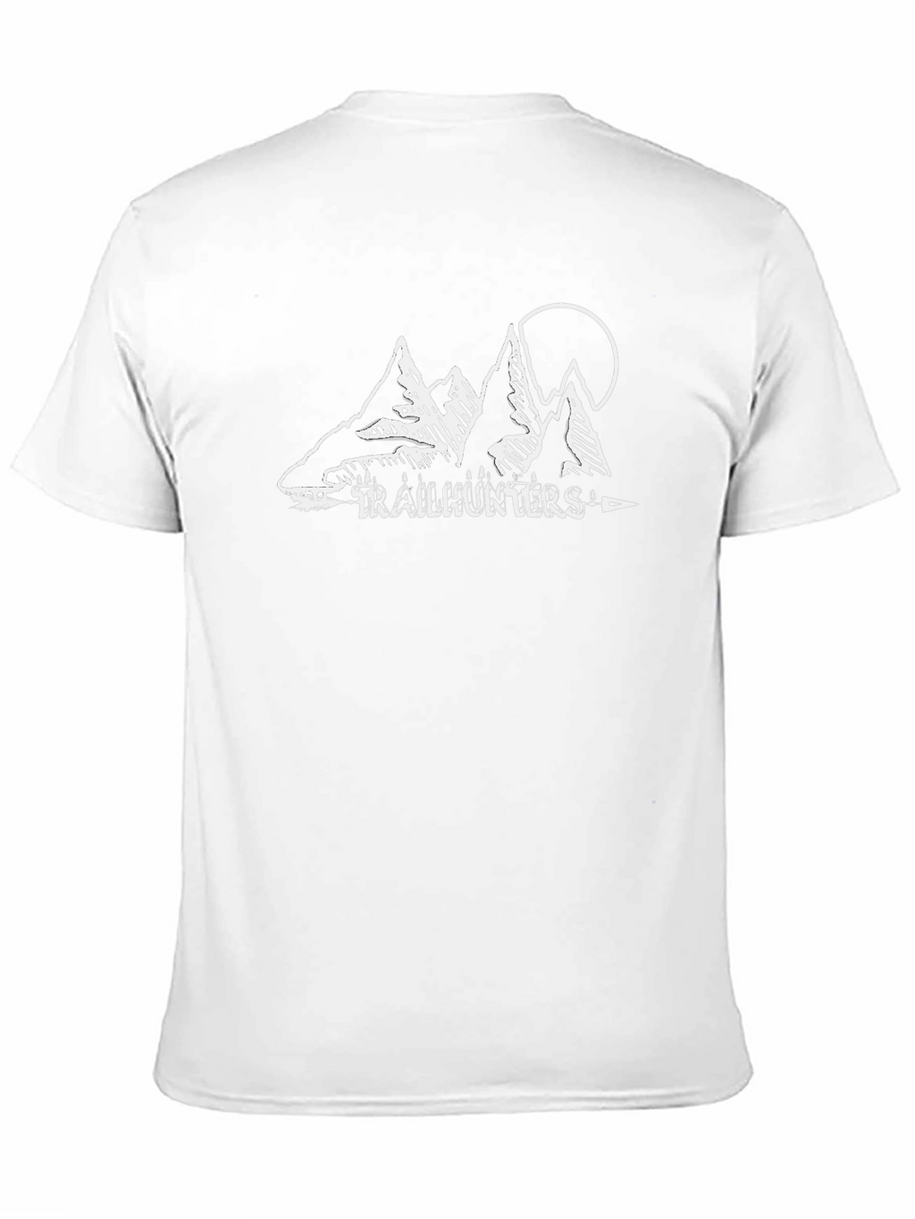 Trailhunters Black T-Shirt - Mountain Adventure Tee