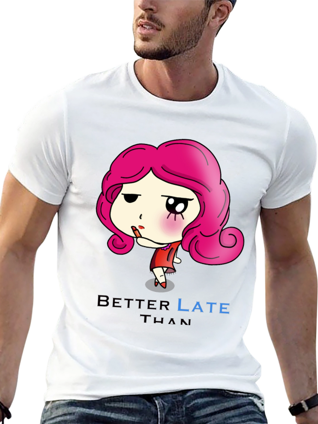 Better Late Than Never Graphic T-Shirt