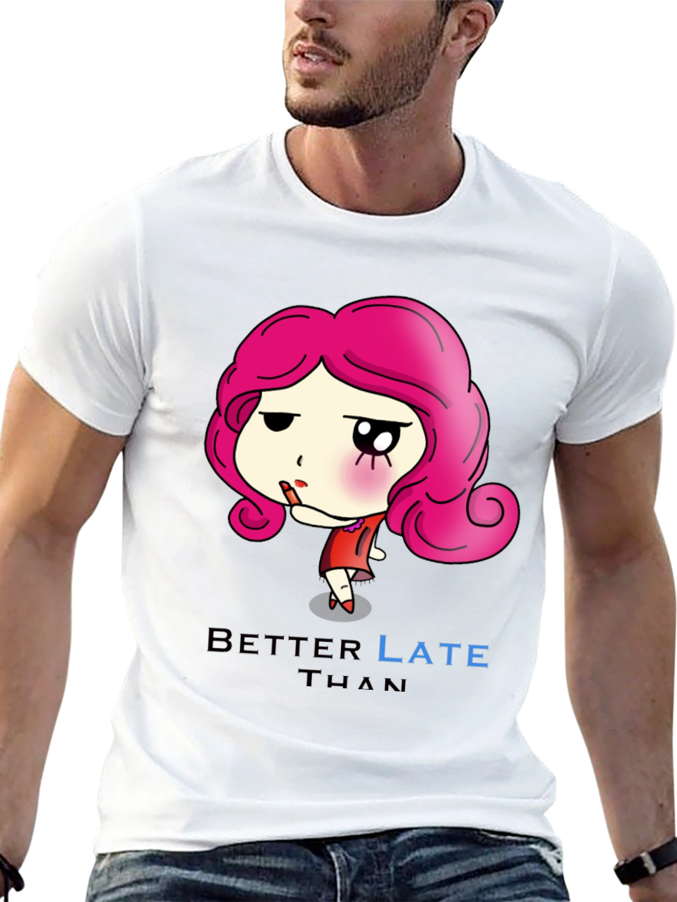 Better Late Than Never Graphic T-Shirt