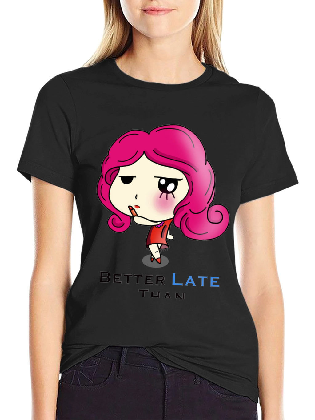 Better Late Than Never Graphic T-Shirt