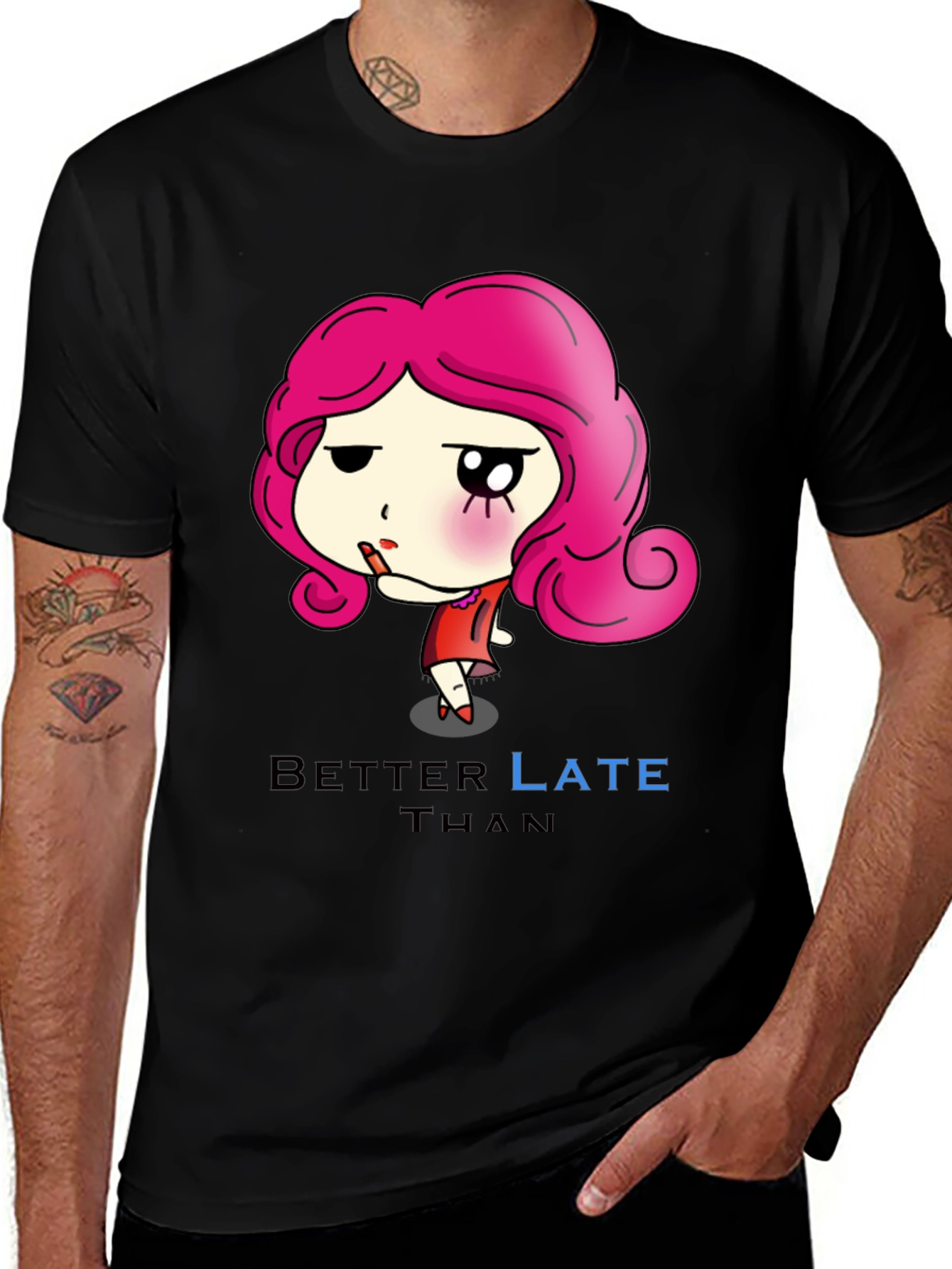 Better Late Than Never Graphic T-Shirt