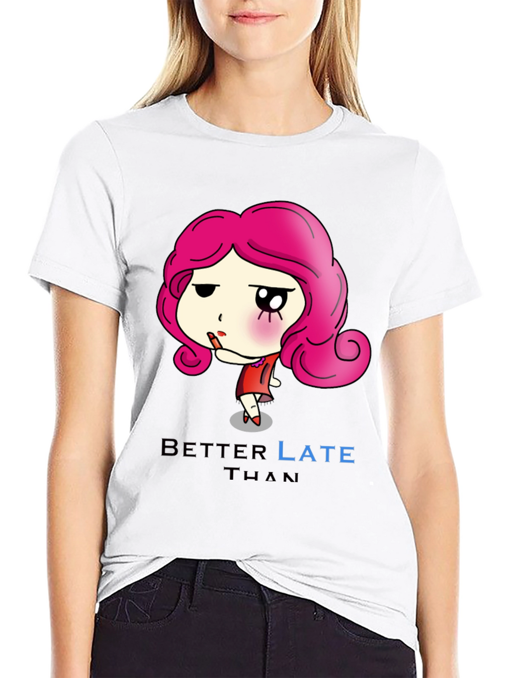 Better Late Than Never Graphic T-Shirt