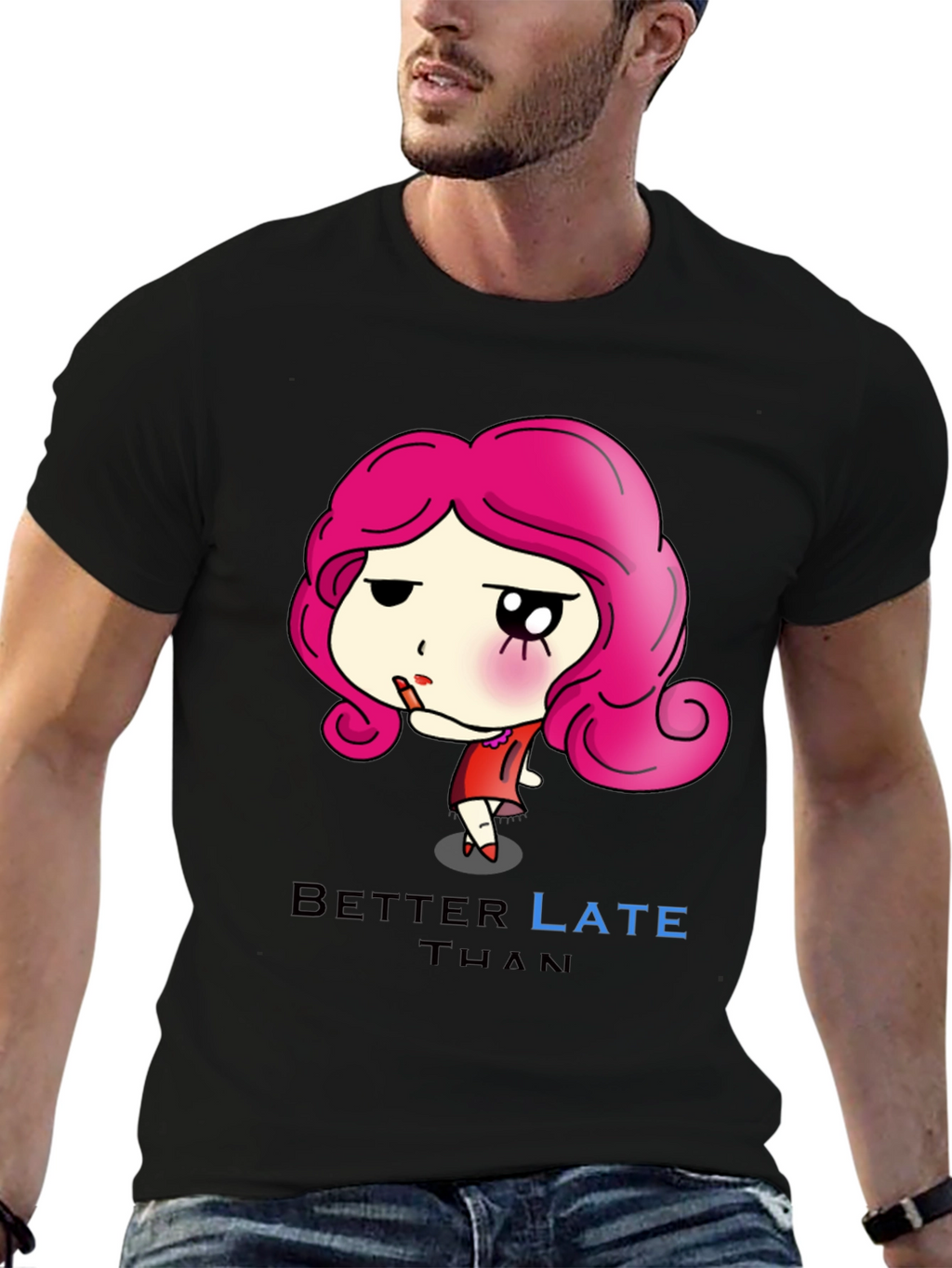 Better Late Than Never Graphic T-Shirt