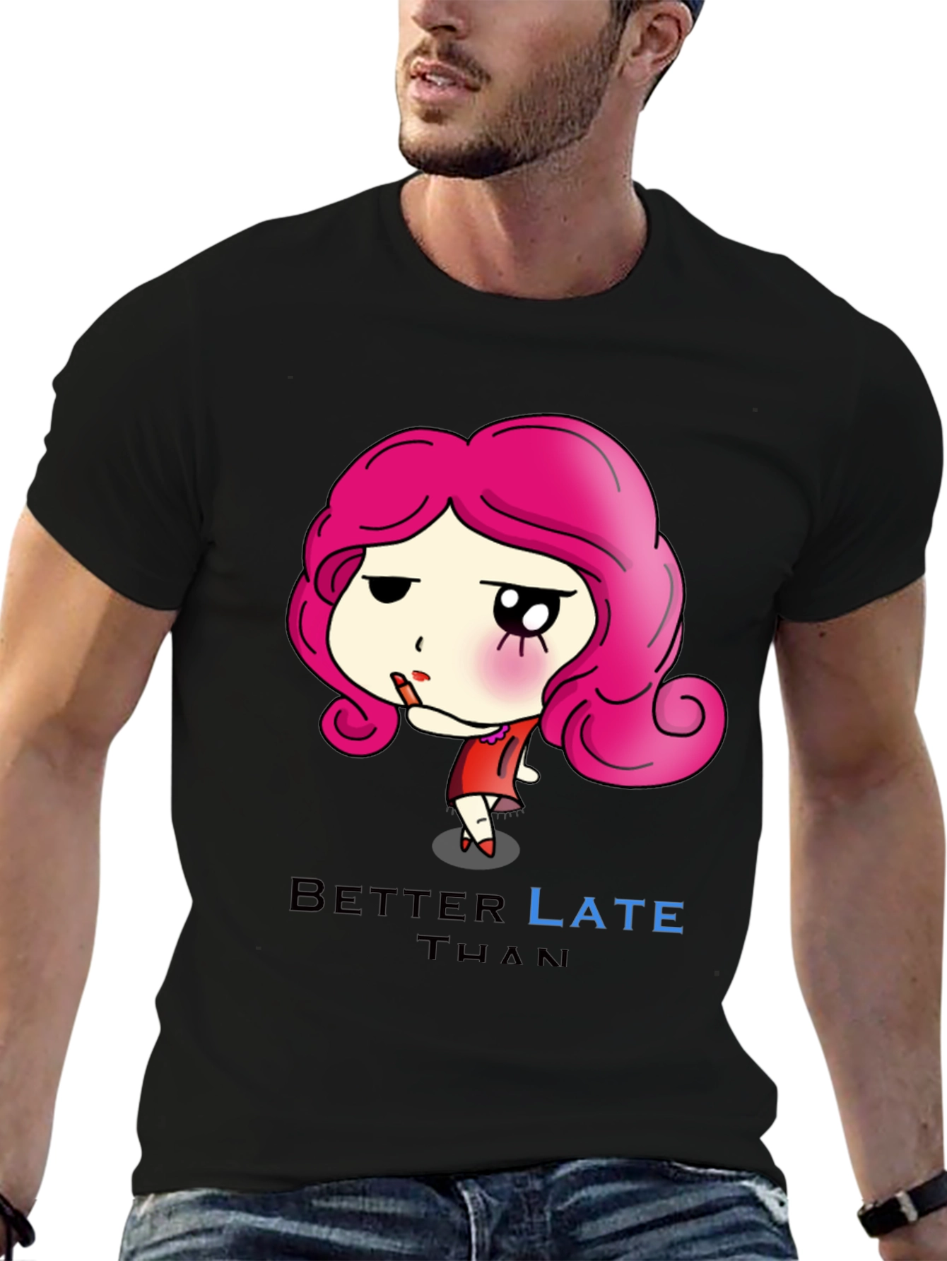 Better Late Than Never Graphic T-Shirt