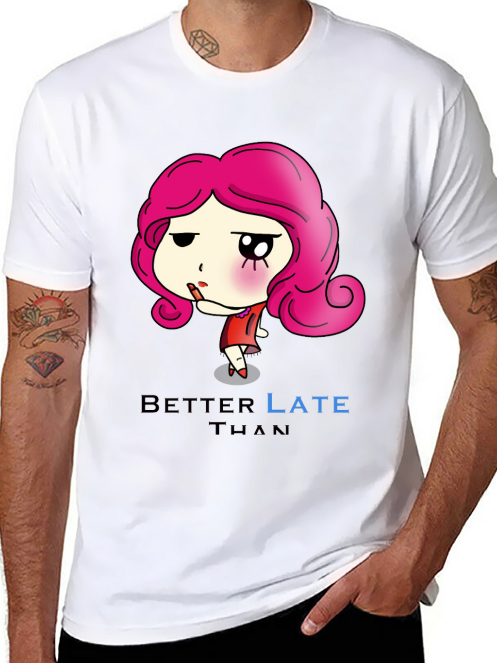 Better Late Than Never Graphic T-Shirt
