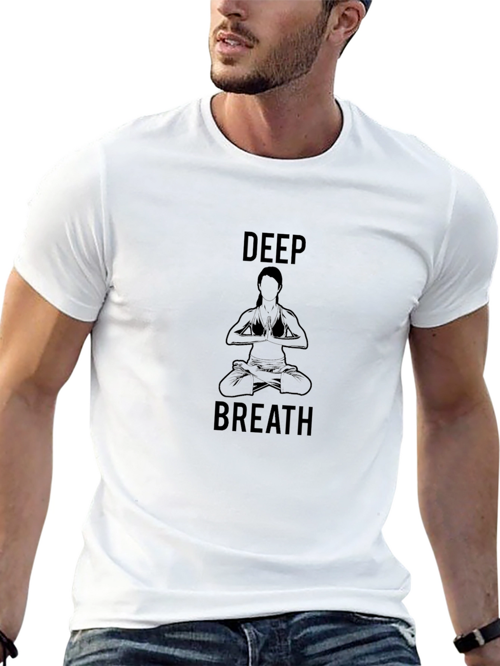 Deep Breath Graphic T-Shirt
