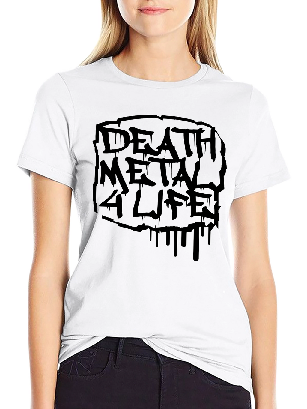 Death Metal 4 Life Graphic Tee