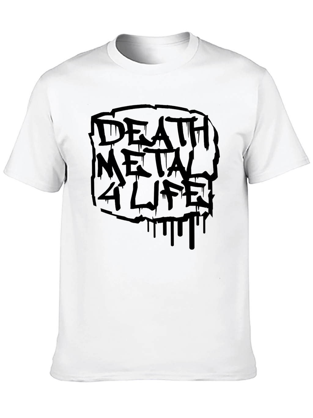 Death Metal 4 Life Graphic Tee
