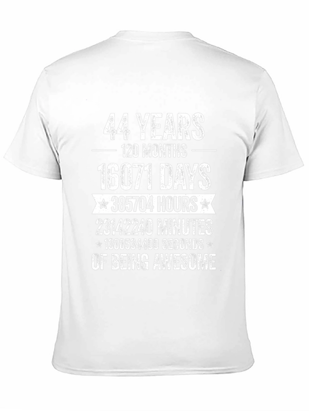 44 Years of Being Awesome Graphic T-Shirt